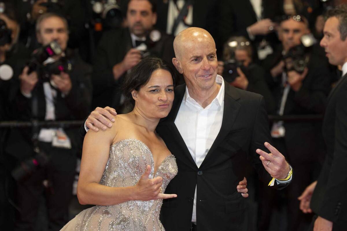 Michelle Rodriguez e il produttore Neal H. Moritz