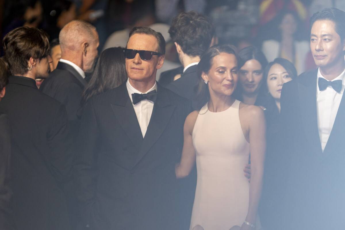 Michael Fassbender e Alicia Vikander a Cannes 79 credit foto Martina Dal Piano per Think Movies