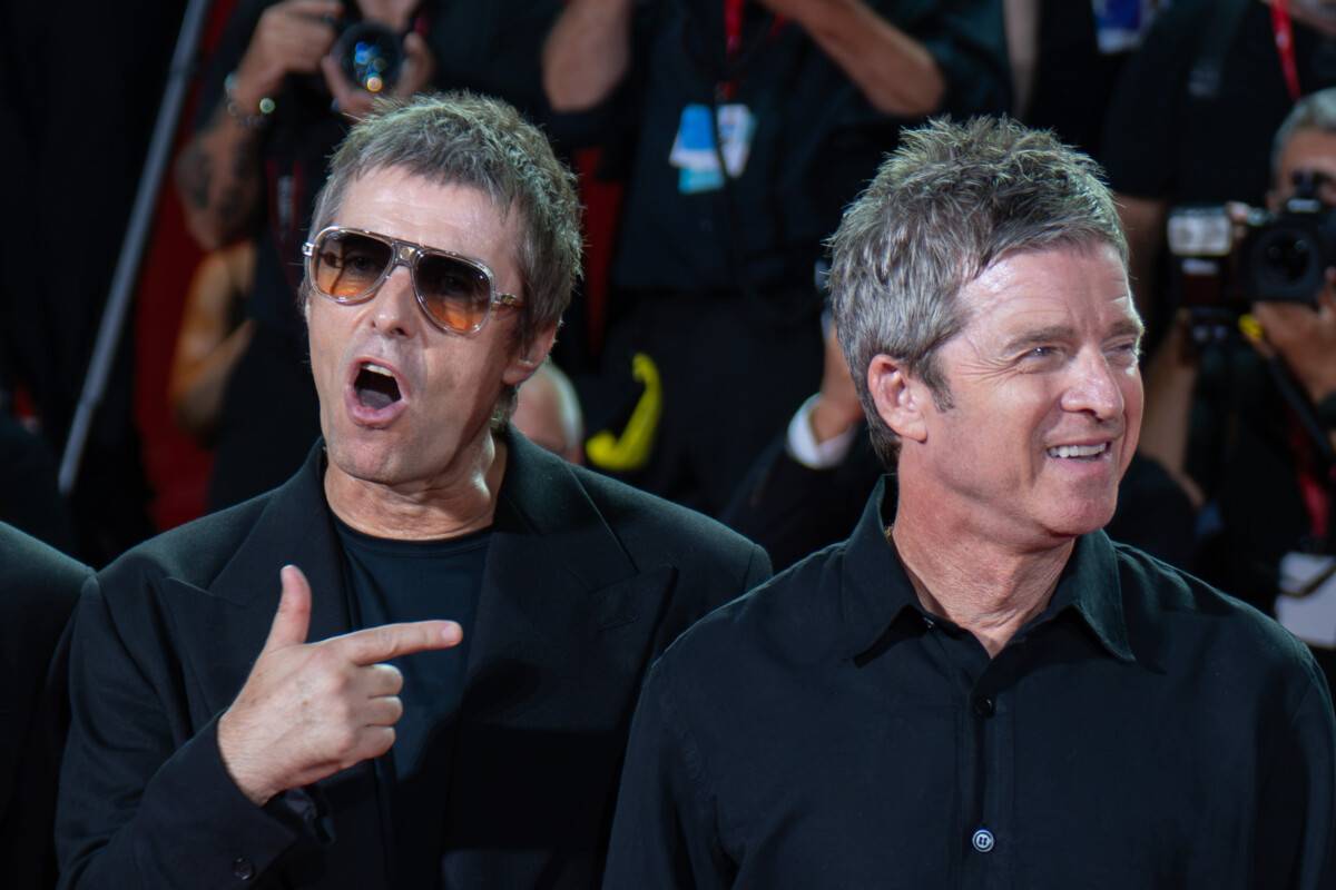 Liam e Noel Gallagher a Venezia 83, foto Martina Dal Piano per Think Movies