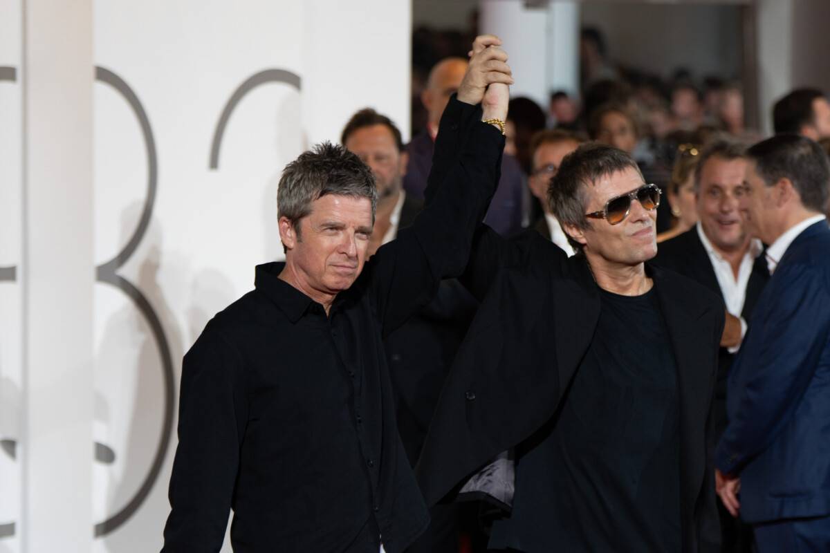 Liam e Noel Gallagher a Venezia 83, foto Martina Dal Piano per Think Movies
