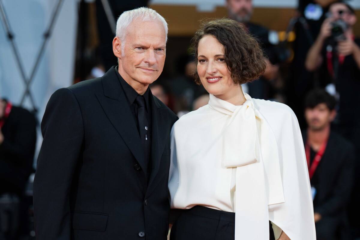 Martin McDonagh e Phoebe Waller-Bridge a Venezia 83 foto Martina Dal Piano per Think Movies