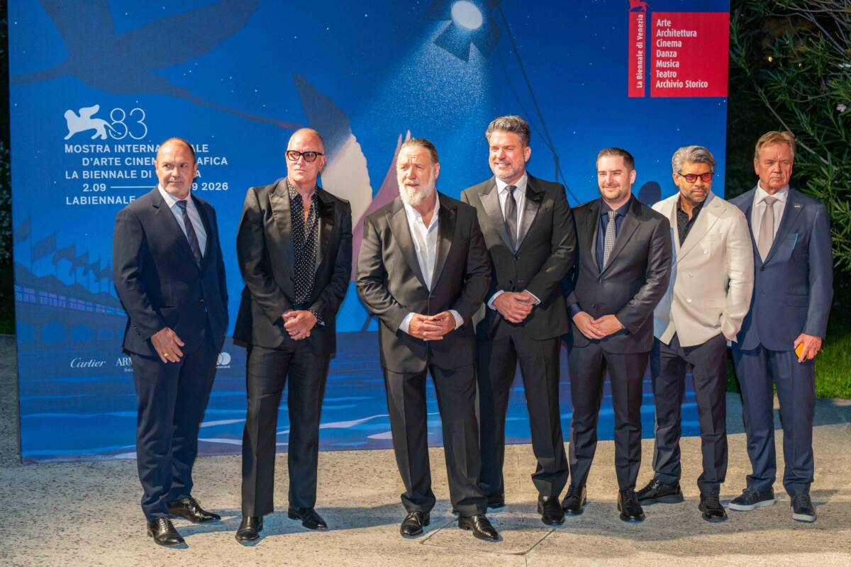 Venezia 2026 - Russel Crowe - foto Martina Dal Piano per Think Movies