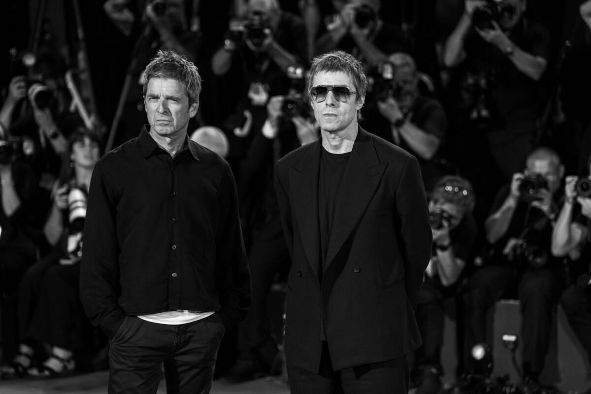 Liam e Noel Gallagher a Venezia 83, foto Martina Dal Piano per Think Movies