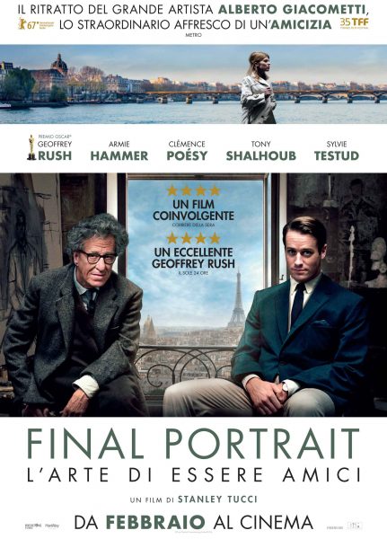 Final Portrait l’arte di essere amici