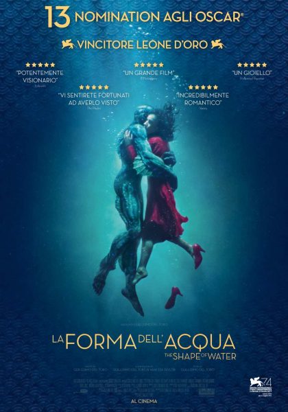 La Forma dell’Acqua-The Shape of Water – Di Guillermo del Toro