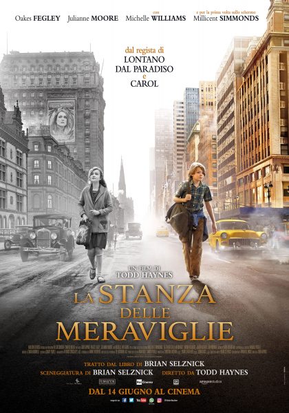 LA STANZA DELLE MERAVIGLIE, tratto dal romanzo di Brian Selznick