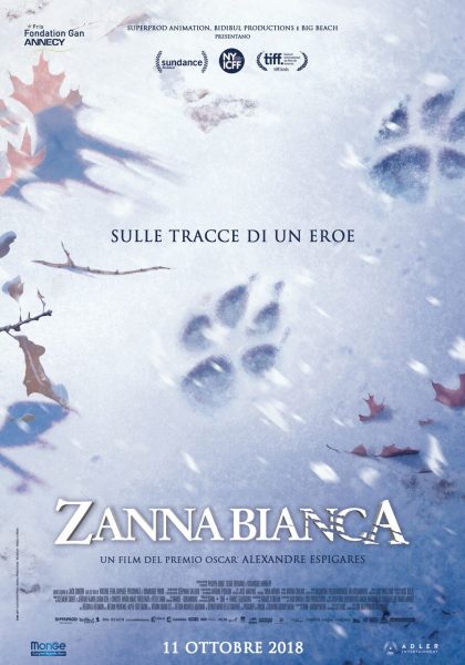 ZANNA BIANCA, al cinema dall’11 ottobre