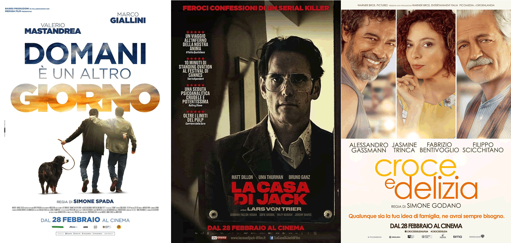 FILM IN USCITA QUESTA SETTIMANA