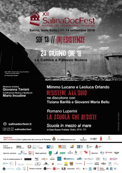 SALINADOCFEST: IL 23 GIUGNO ANTEPRIMA A PALERMO CON MIMMO LUCANO E IL SINDACO LEOLUCA ORLANDO.