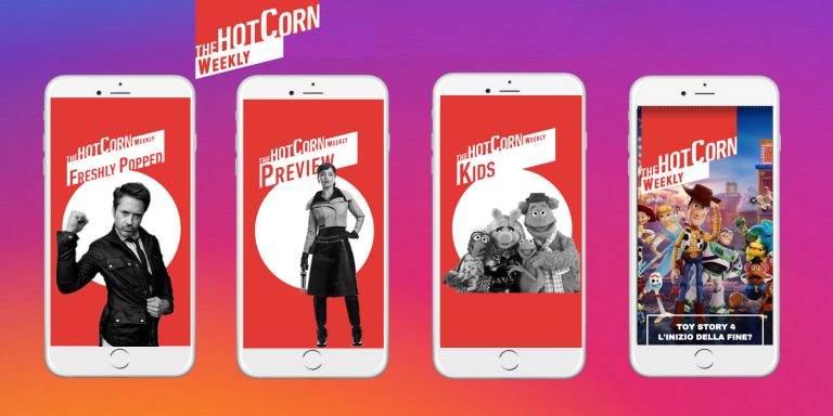 HOT CORN WEEKLY/ IL NUOVO MAGAZINE PER SMARTPHONE, UN MODO DIVERSO DI LEGGERE IL CINEMA.