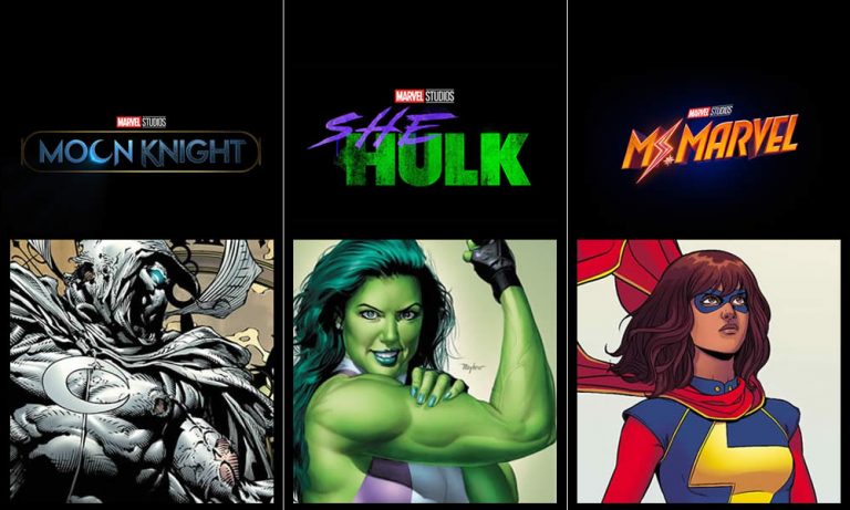 Disney + tre nuove serie Marvel: “She Hulk”, “Moon Knight” e “Mrs. Marvel”