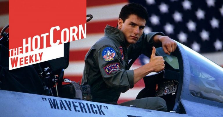 Tom Cruise e il sequel di Top Gun sul nuovo numero di Hot Corn Weekly