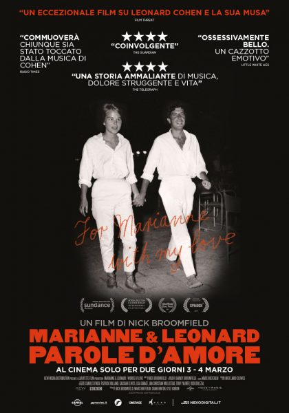 “MARIANNE E LEONARD. PAROLE D’AMORE”