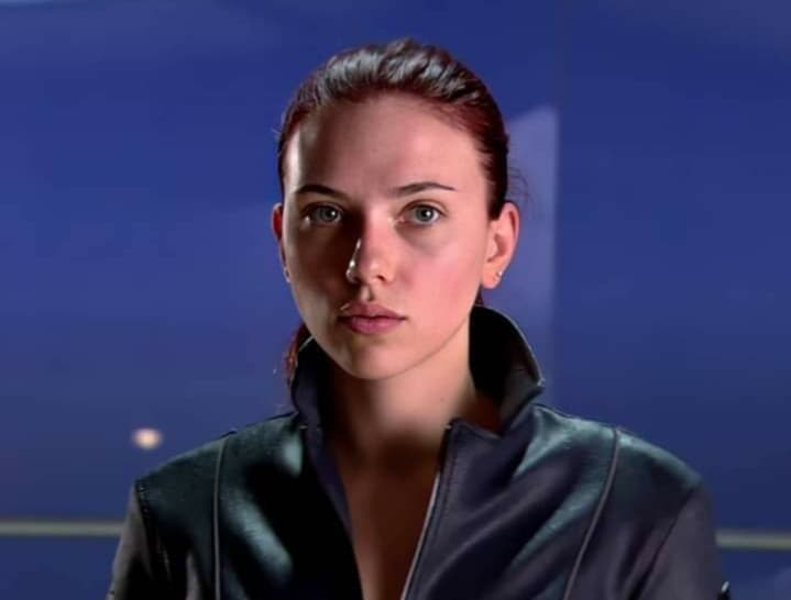 La prima volta di Scarlett Johansson nei panni di Vedova Nera – La Foto