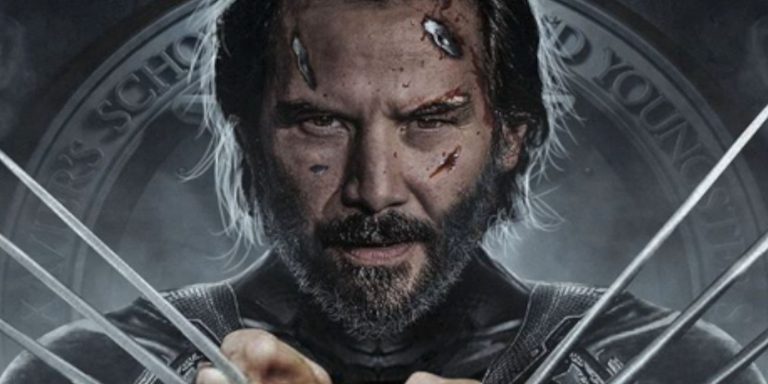 Keanu Reeves si trasforma in Wolverine in una nuova fan-art