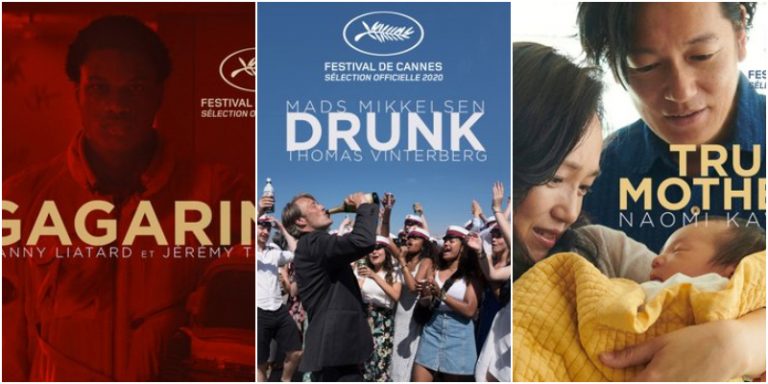 Cannes 2020, i Poster Ufficiali dei film “True Mothers”, “Gagarine” e “Drunk”