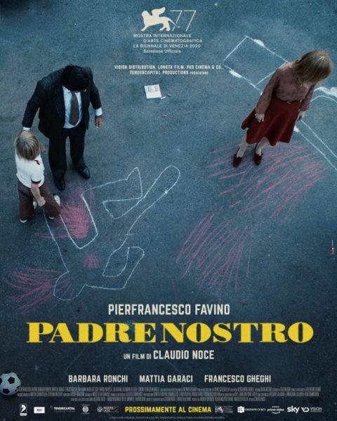 “Padrenostro”: il Poster Ufficiale del film diretto da Claudio Noce con Pierfrancesco Favino in concorso alla 77esima Mostra di Venezia