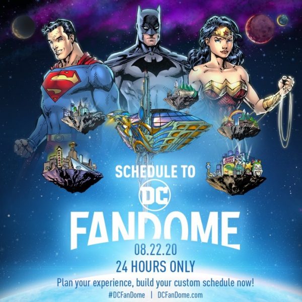 DC FanDome Poster Think Movies
