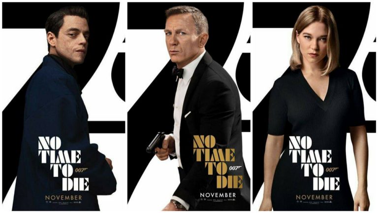 “No Time to Die”: i Nuovi Character Poster con i protagonisti dell’atteso episodio nei cinema a novembre