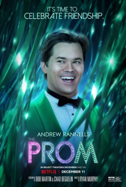 “The Prom”: i protagonisti del film di Ryan Murphy nei Character Poster Ufficiali