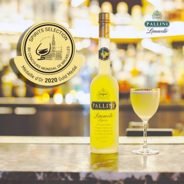 Il Limoncello Pallini ottiene la Medaglia d'Oro al Concours Mondial de Bruxelles - Spirit Selection 2020