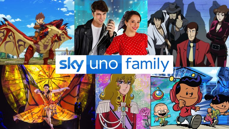 Sky Uno Family da domani 20 dicembre si accende il canale dedicato alla famiglia
