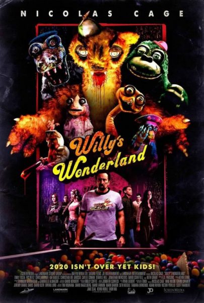 “Willy’s Wonderland”: il Poster e il Trailer Ufficiale del film con protagonista Nicola Cage