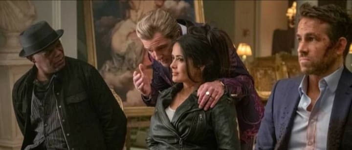 “The Hitman’s Wife’s Bodyguard”: Samuel L. Jackson, Ryan Reynolds, Salma Hayek e Antonio Banderas nella Prima Immagine Ufficiale del sequel