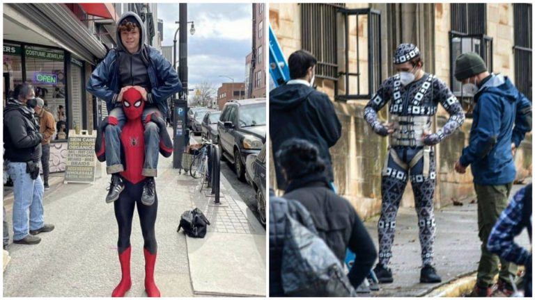 Spider – Man 3: Tom Holland nelle nuovi immagini dal set di Atlanta