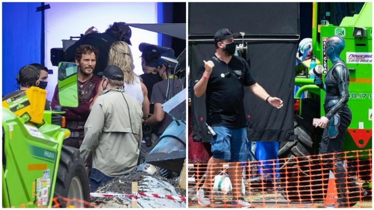 “Thor: Love and Thunder”: Thor, Star Lord e Nebula nei primi scatti dal set