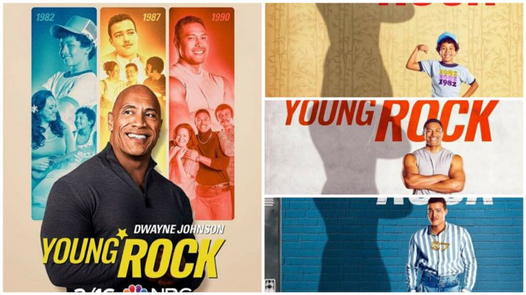 “Young Rock”: i Character Poster della serie su Dwayne ‘The Rock’ Johnson