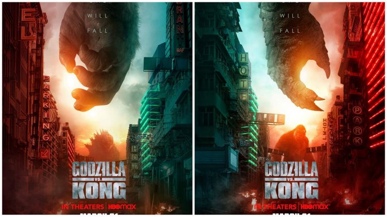 “Godzilla vs Kong”: i due leggendari Titani nei Nuovi Poster del film dal 31 marzo nelle sale USA