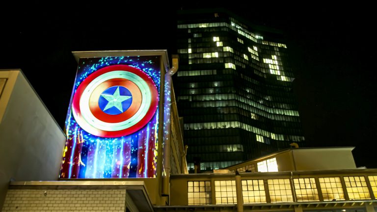 “The Falcon and The Winter Soldier”: per il debutto della serie lo scudo di Captain America arriva a Roma e non solo