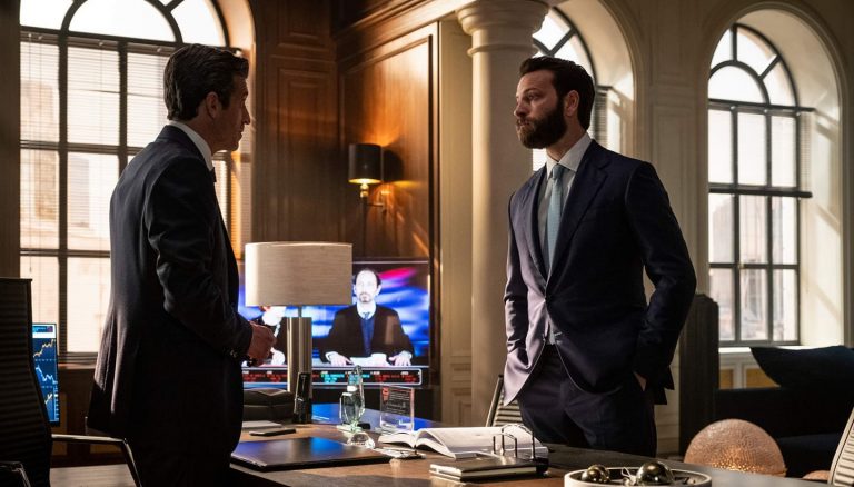 “Diavoli”: Prime Alessandro Borghi e Patrick Dempsey nelle Prime Immagini dal set della Seconda Stagione del financial thriller internazionale