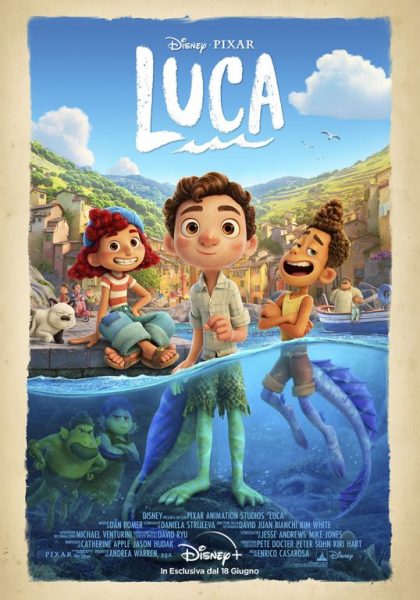 “Luca”: il Nuovo Poster e Trailer del film Pixar dal 18 giugno su Disney+
