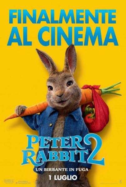 “Peter Rabbit 2: Un Birbante in Fuga”: il Poster e il Trailer Finale del sequel nelle sale italiane il 1 luglio