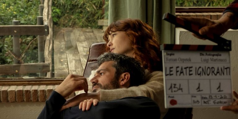  “Le Fate Ignoranti”: Luca Argentero e Cristiana Capotondi nelle prime immagini dal set della serie originale