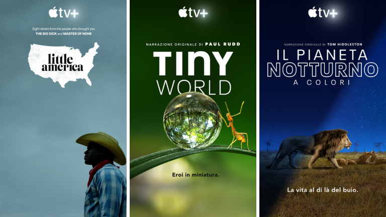 BAFTA TV Award: tra i nominati i titoli Apple TV + “Little America”, “Tiny World” e “Il Pianeta Notturno a Colori”