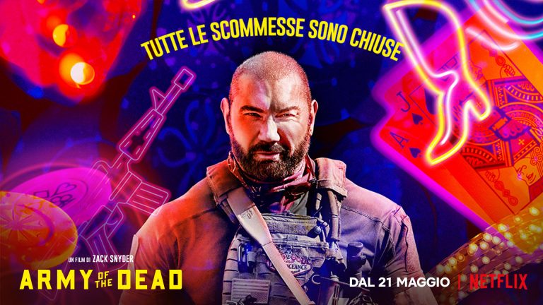 “Army of the Dead”: i Character Poster Italiani dedicati ai personaggi del film su Netflix da 21 maggio