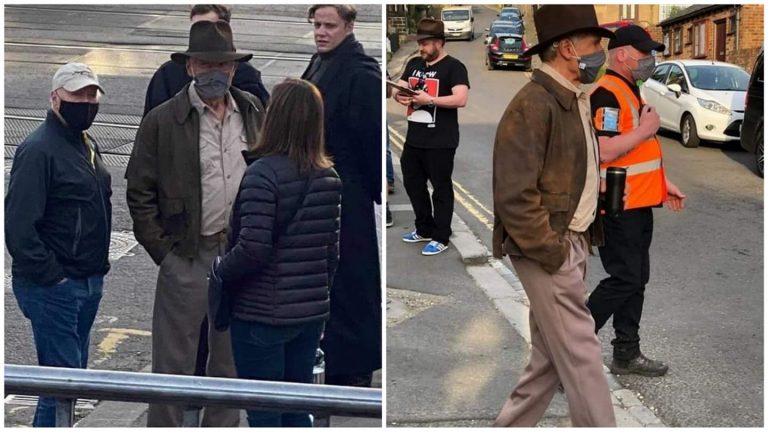 “Indiana Jones 5”: Harrison Ford nelle prime immagini dal set