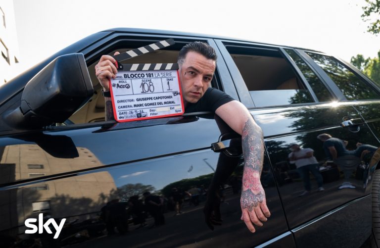 “Blocco 181”: Prime Immagine dal set milanese della serie Sky Original con Salmo