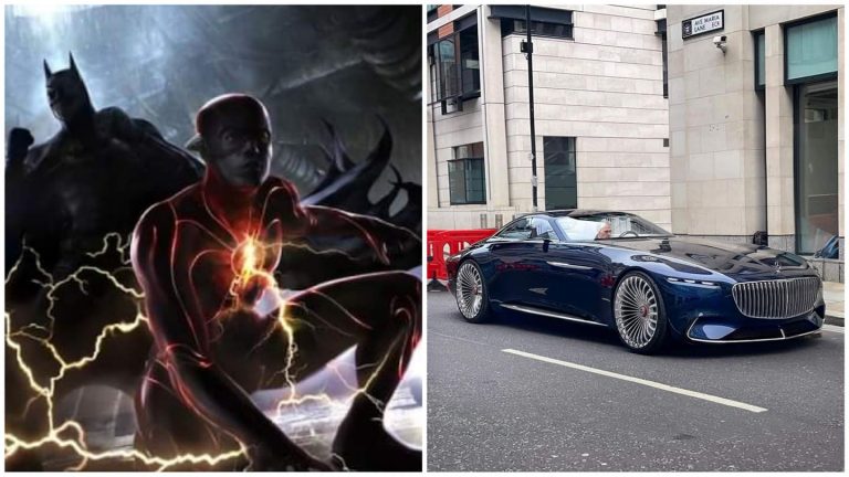 “The Flash”: il primo scatto dell’auto del Bruce Wayne di Michael Keaton
