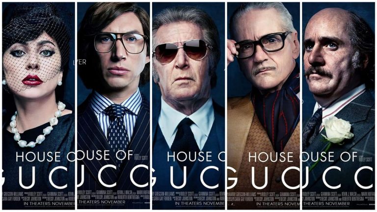 “House of Gucci”: i protagonisti del film di Ridley Scott nei primi Character Poster