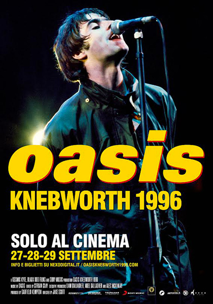“OASIS. KNEBWORTH 1996”