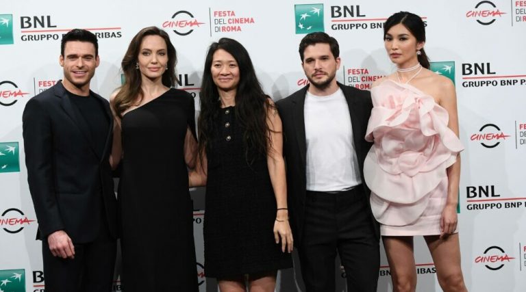 Eternals, incontro stampa: Chloè Zhao e il cast presentano i nuovi supereroi