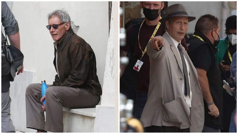 “Indiana Jones 5”: Harrison Ford e Mads Mikkelsen nelle prime immagini dal set siciliano