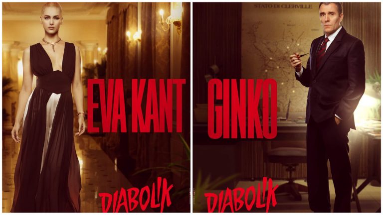 “Diabolik”: Valerio Mastrandrea e Miriam Leone nei Primi Character Poster del film al cinema il 16 dicembre