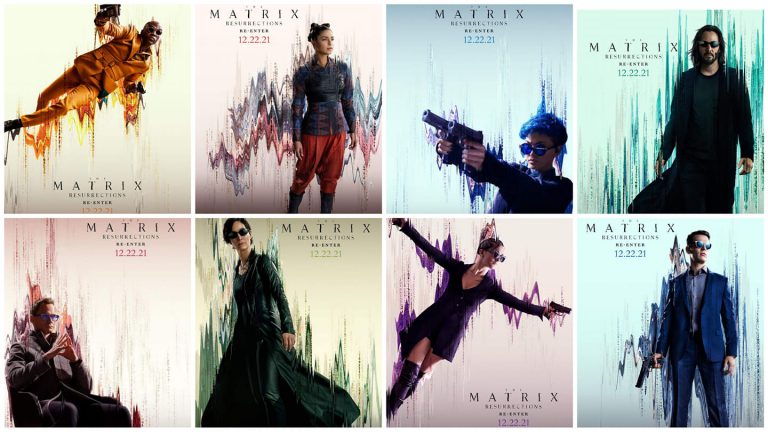 “Matrix: Resurrections”: i protagonisti nei Character Poster USA