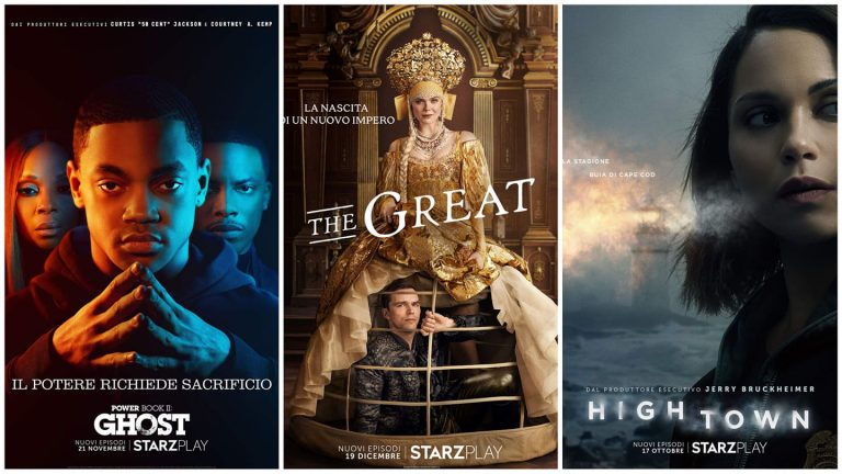 STARZPLAY: a dicembre “The Great S2”, “Hightown S2” e “Power Book II: Ghost S2”  
