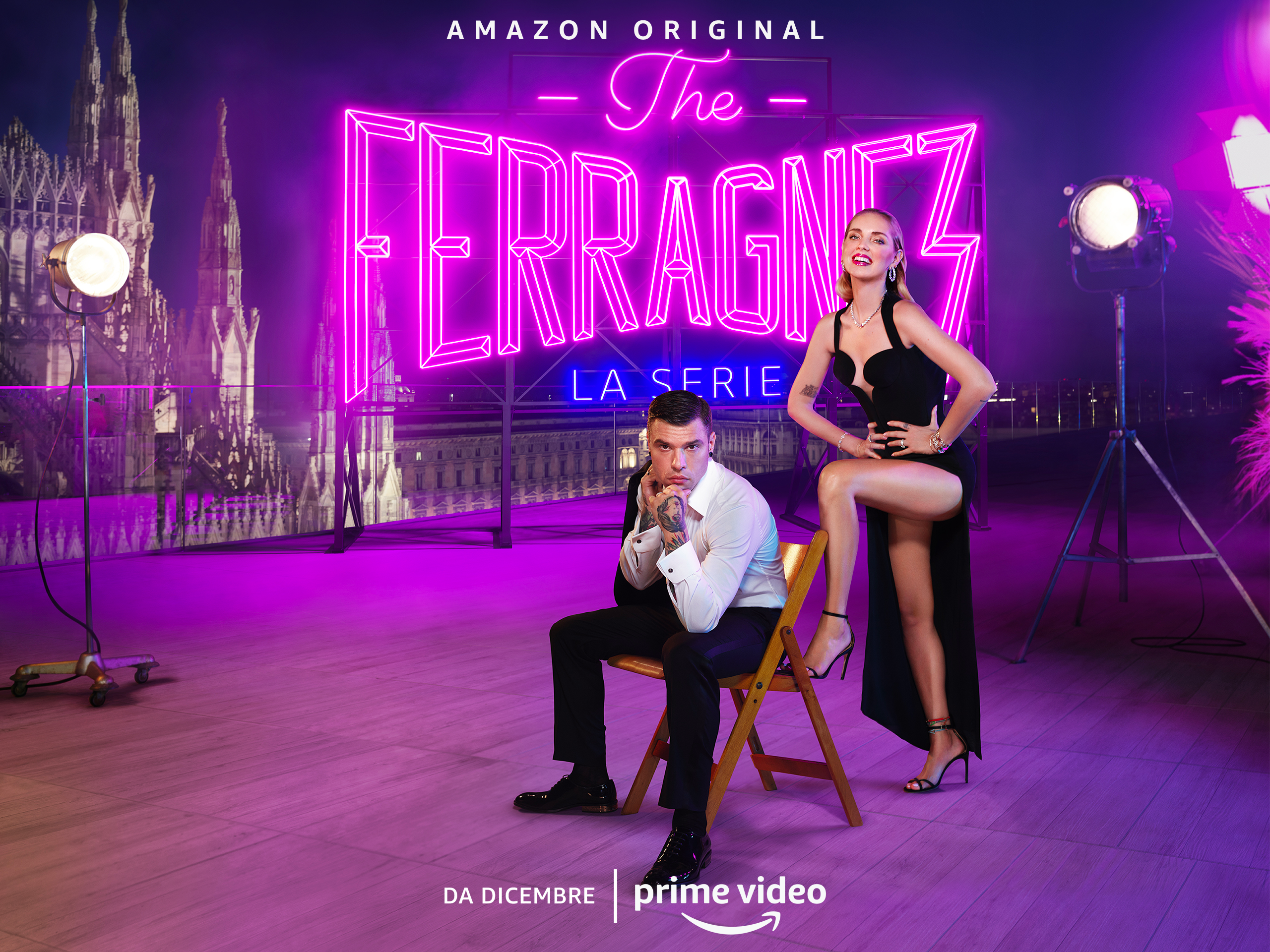 “The Ferragnez – La serie”: svelato il Poster Ufficiale firmato da David LaChapelle